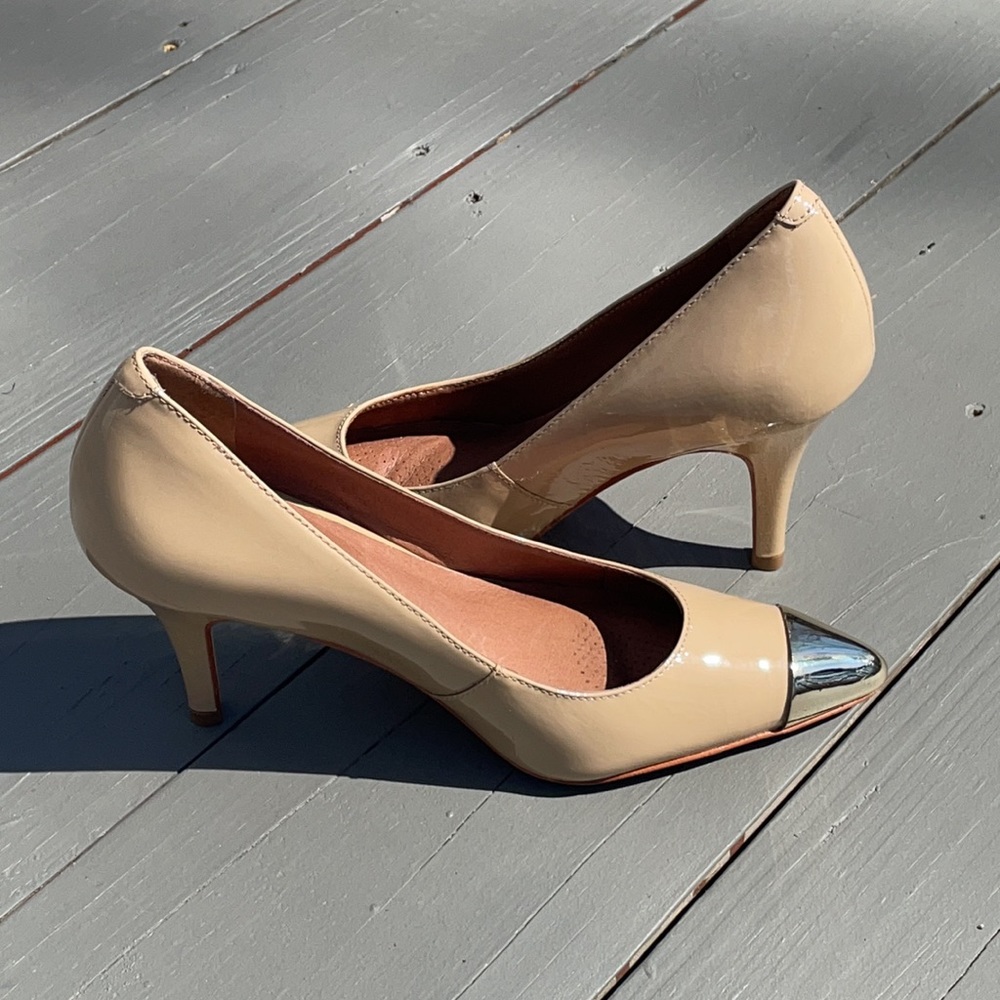 Corso como beige heels. Made in Brazil.Size 5,5. - Picture 4 of 16